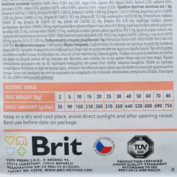 Сухий корм для дорослих Brit VetDiets при нирковій недостатності з яйцем горохом та гречкою 2 кг (8595602528196) Сухий корм для дорослих Brit VetDiets при нирковій недостатності з яйцем горохом та гречкою 2 кг (8595602528196) | Фото 6
