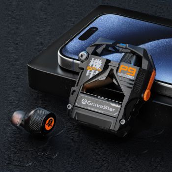 Навушники TWS Gravastar Sirius Plus BT 5.3 Black (GSP9PLUS_BLK) | Фото 2