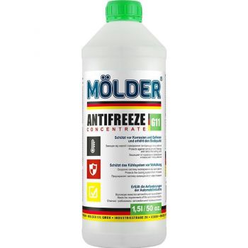 Антифриз Molder концентрат Зелений 1.5л (UKF-015-G11GRN) | Фото 1