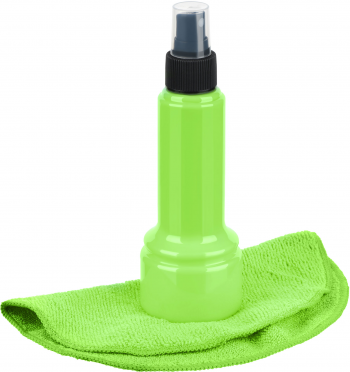 Набір для чищення 2E 150ml Liquid for LED/LCD + серветка, Green (2E-SK150GR) | Фото 2