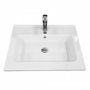 Купить раковину Раковина Adamant Flate 600х450х140мм біла (4824296206401) | Фото 3
