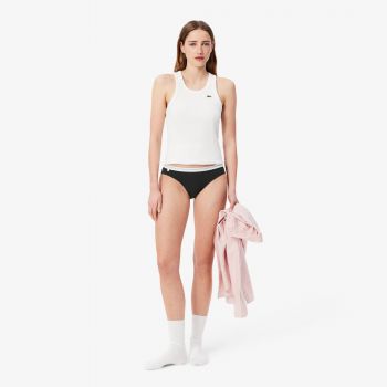 Жіночі труси-срінги Lacoste 8F1341031 S 3 шт. чорний-антрацит (8F1341031TS) Жіночі труси-срінги Lacoste 8F1341031 S 3 шт. чорний-антрацит (8F1341031TS) | Фото 4