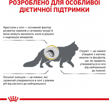 Сухий корм для котів Royal Canin Urinary S/O при захворюваннях нижніх сечовивідних шляхів 400г | Фото 2