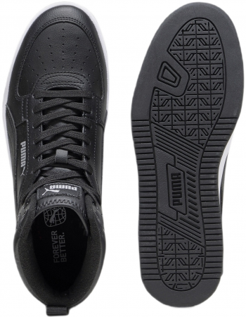 Черевики чоловічі Puma Caven 2.0 Mid Wtr 392333-02 43 (9 UK) чорні (4099683271667) | Фото 6