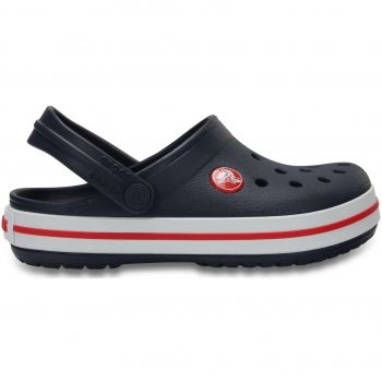 Крокси для хлопчиків Crocs Crocband Clog T 207005-485 25-26 (C9 US) темно-сині | Фото 1