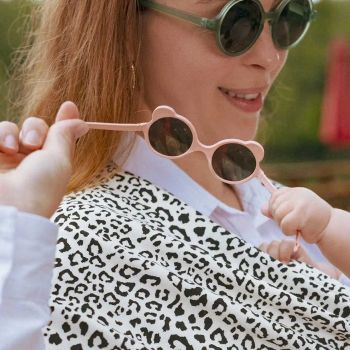 Сонцезахисні окуляри Ki ET LA OURSON 1-2 Peach (83012) | Фото 6