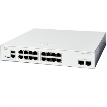 Комутатор Cisco CATAlyst 1200 16xGE, 2x1G SFP (C1200-16T-2G) | Фото 1