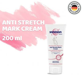 Крем проти розтяжок Sanosan Mama для вагітних 200 мл (4003583207190) | Фото 7