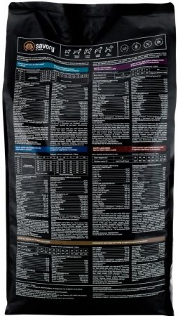 Сухий корм для собак великих порід Savory зі свіжим м'ясом індички та ягняти 12кг (4820232630242) Сухий корм для собак великих порід Savory зі свіжим м'ясом індички та ягняти 12кг (4820232630242) | Фото 2