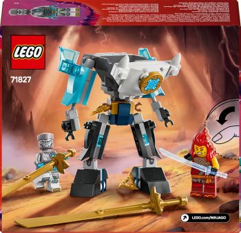 Конструктор LEGO NINJAGO Бойовий костюм-робот Зейна (71827) Конструктор LEGO NINJAGO Бойовий костюм-робот Зейна (71827) | Фото 12