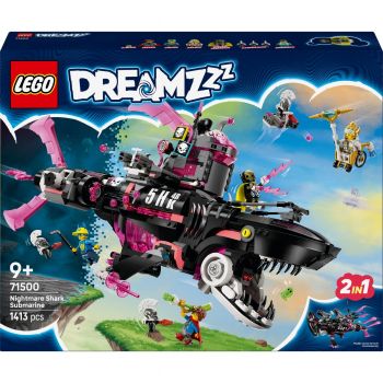 Конструктор LEGO DREAMZzz Страхітливий підводний човен «Акула» (71500) | Фото 2