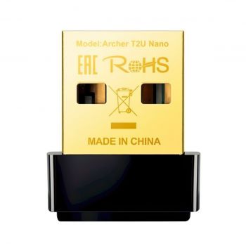 Купить беспроводной адаптер WiFi-адаптер TP-LINK ARCHER-T2U-NANO | Фото 1