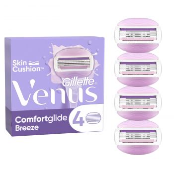 Змінні картриджі Gillette Venus ComfortGlide Breeze 4шт (7702018886364) | Фото 1