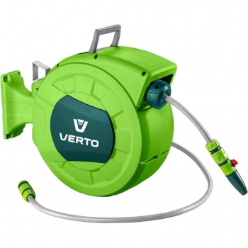 Катушка зі шлангом Verto автоматична 20м+2м, 1/2