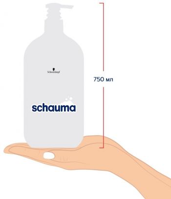 SCHAUMA Men з екстрактом хмелю для щоденного використання 750 мл (9000101681185) | Фото 5