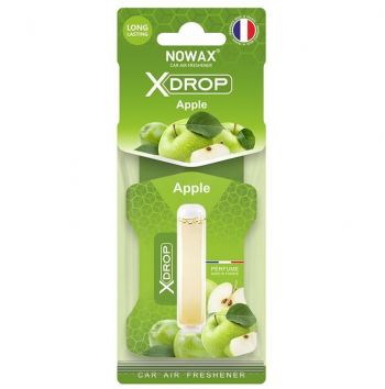 Ароматизатор повітря Nowax Целюлозний із капсулою X Drop – Apple (NX00051) | Фото 1
