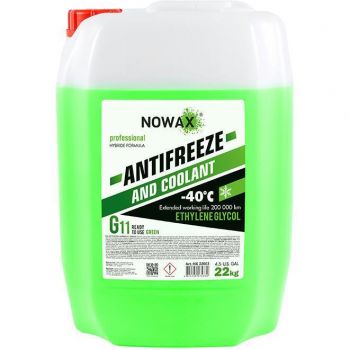 Антифриз Nowax G11 Зелений 22кг (NX22003) | Фото 1