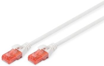 DIGITUS CAT 6 UTP, 2м, AWG 26/7, Cu, LSZH, белый (DK-1617-020/WH) | Фото 1