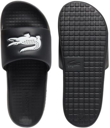 Шльопанці чоловічі Lacoste Serve Slide 1.0 749CMA0021-312 44.5 (10 UK) чорні | Фото 5