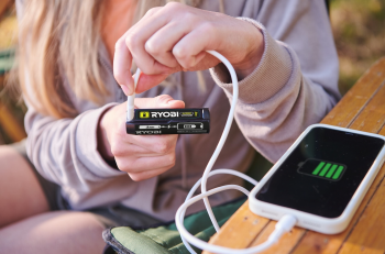 Акумулятор Ryobi RB4L30, USB Lithium, 4В, 3А•год (5133006224) | Фото 2