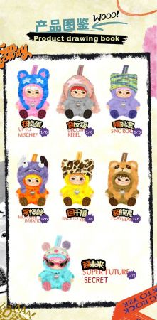 Купить игровую фигурку Колекційна м’яка іграшка з кільцем Pop Top Letsvan 