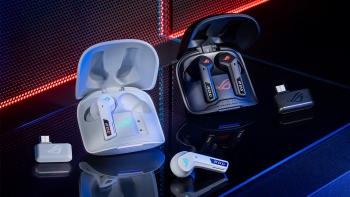 Ігрова гарнітура ASUS ROG Cetra True Wireless SpeedNova White (90YH03Y0-BTUA10) Ігрова гарнітура ASUS ROG Cetra True Wireless SpeedNova White (90YH03Y0-BTUA10) | Фото 4