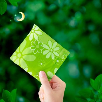 Гігієнічні прокладки NATURELLA Ultra Camomile Night Single, ароматизовані 7 шт. (4015400435846) | Фото 7