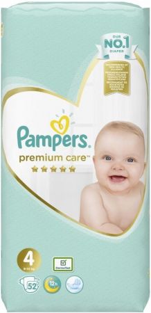 Підгузки PAMPERS Premium Care Maxi (7-14 кг) 52 шт (4015400278818) | Фото 2