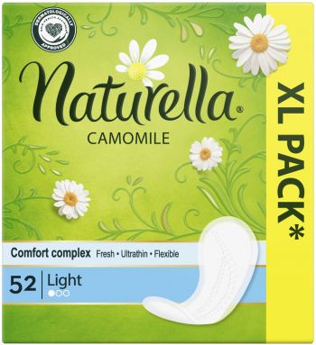Щоденні гігієнічні прокладки NATURELLA Camomile Лайт Trio 52шт (8001090604040) | Фото 2