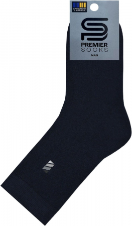 Шкарпетки чоловічі махрові Premier Socks 44-45 1 пара темно-сині (4820203356638) Шкарпетки чоловічі махрові Premier Socks 44-45 1 пара темно-сині (4820203356638) | Фото 2