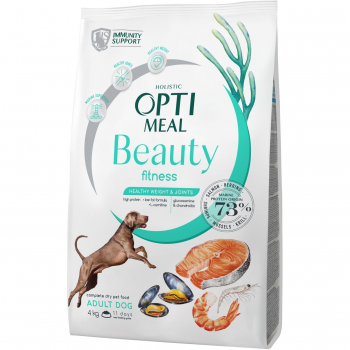 Сухий беззерновий корм Optimeal Beauty Fitness Healthy Weight & Joints з морепродуктами 4кг (B1762901) | Фото 1