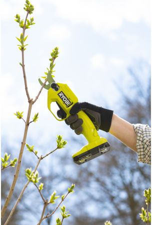 Секатор RYOBI RY18SCA-0, аккумуляторный ONE+ (без АКБ и ЗУ) (5133005024) | Фото 10