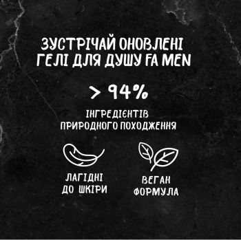 Гель для душу FA Men Energy Boost, 750 мл (9000101609394) | Фото 4