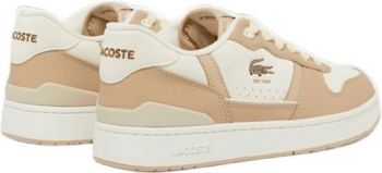 Кеди жіночі Lacoste T-Clip Set 749SFA0072-BW7 38 (5 UK) бежеві (749SFA0072BW7T5) | Фото 3