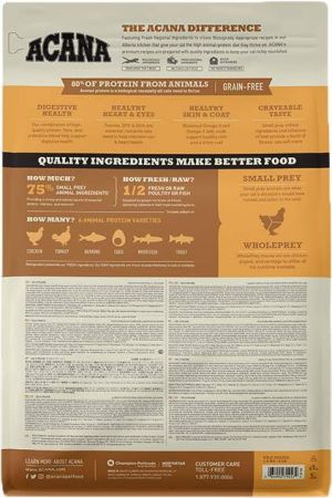 Сухий корм для кішок всіх порід Acana Wild Prairie Cat 1.8 кг (a64018) Сухий корм для кішок всіх порід Acana Wild Prairie Cat 1.8 кг (a64018) | Фото 4