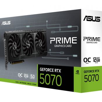 Відеокарта ASUS GeForce RTX 5070 12GB GDDR7 OC PRIME (90YV0M10-M0NA00) | Фото 1