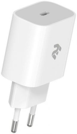 2Е USB-C Wall Charger PD3.0 DC5V/3A White (2E-WC1USBC20W-W) | Фото 1