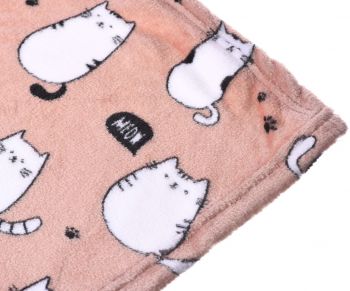 Плед ARDESTO Flannel 160х200 см котики (ART0108PB) | Фото 4