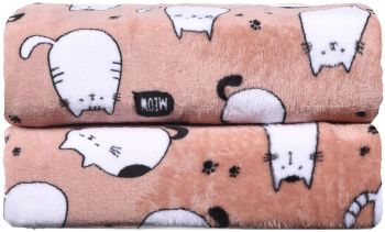 Плед ARDESTO Flannel 160х200 см котики (ART0108PB) | Фото 5