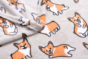 Плед ARDESTO Flannel 160х200 см коргі (ART0109PB) | Фото 3