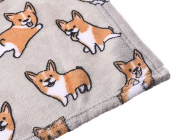 Плед ARDESTO Flannel 160х200 см коргі (ART0109PB) | Фото 5