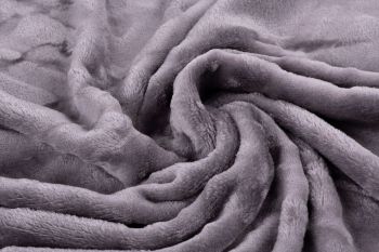 Плед ARDESTO Embossed 200х220см сірий (ART0304EB) | Фото 3