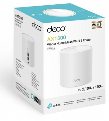 Система WiFi-Mesh TP-LINK Deco X10 AX1500 (DECO-X10-1-PACK) | Фото 3