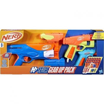 Купить игрушечное оружие Набір NERF з 3-х іграшкових бластерів та 18 стріл (F8633) | Фото 1