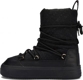Чоботи жіночі Tommy Hilfiger Lace-Up Monogram Snowboot FW0FW08430-BDS 36 чорні (8720637365304) Чоботи жіночі Tommy Hilfiger Lace-Up Monogram Snowboot FW0FW08430-BDS 36 чорні (8720637365304) | Фото 4