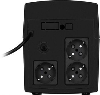 Купить источник бесперебойного питания (ИБП) ДБЖ 2E DD1500, 1500VA/900W, LCD,USB, 3xSchuko (2E-DD1500) | Фото 3