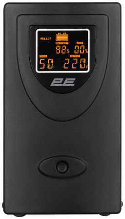 ДБЖ 2E DD2000, 2000VA/1200W, LCD, USB, 2xSchuko (2E-DD2000) Купить источник бесперебойного питания (ИБП) ДБЖ 2E DD2000, 2000VA/1200W, LCD, USB, 2xSchuko (2E-DD2000) | Фото 2