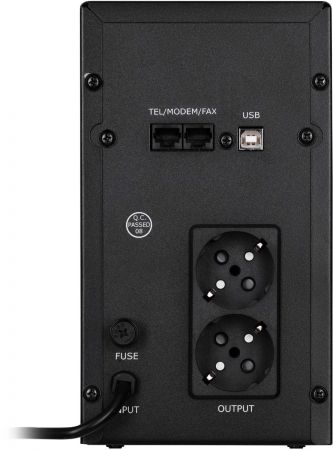 ДБЖ 2E DD2000, 2000VA/1200W, LCD, USB, 2xSchuko (2E-DD2000) Купить источник бесперебойного питания (ИБП) ДБЖ 2E DD2000, 2000VA/1200W, LCD, USB, 2xSchuko (2E-DD2000) | Фото 3