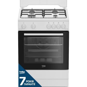 Плита газова BEKO FBG62121WD Плита газова BEKO FBG62121WD | Фото 1