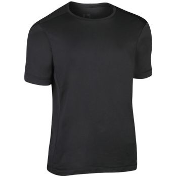 Футболка чоловіча для бігу Decathlon Run Dry 8488034 M чорна (2501393_Decathlon) | Фото 1